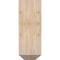 Ekena Millwork Merced Craftsman Smooth Bracket w/ Offset Brace, Douglas Fir, 7 1/2"W x 20"D x 20"H BKT0806X20X20MRC04SDF - alternate 2